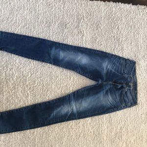 AG High waist skinny jeans size 25R